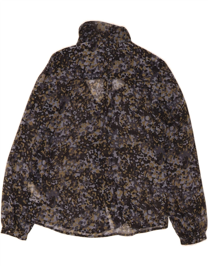 SINEQUANONE Womens Shirt Blouse EU 36 Small Multicoloured Camouflage Vintage Sinequanone and Second-Hand Sinequanone from Messina Hembry 