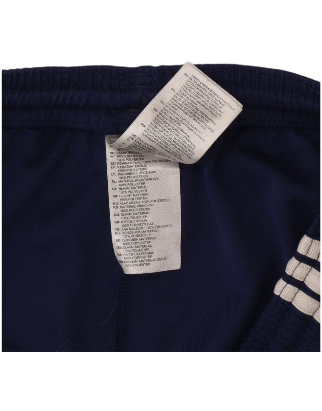 Adidas Mens Climalite Sport Shorts Large  Navy Blue Polyester