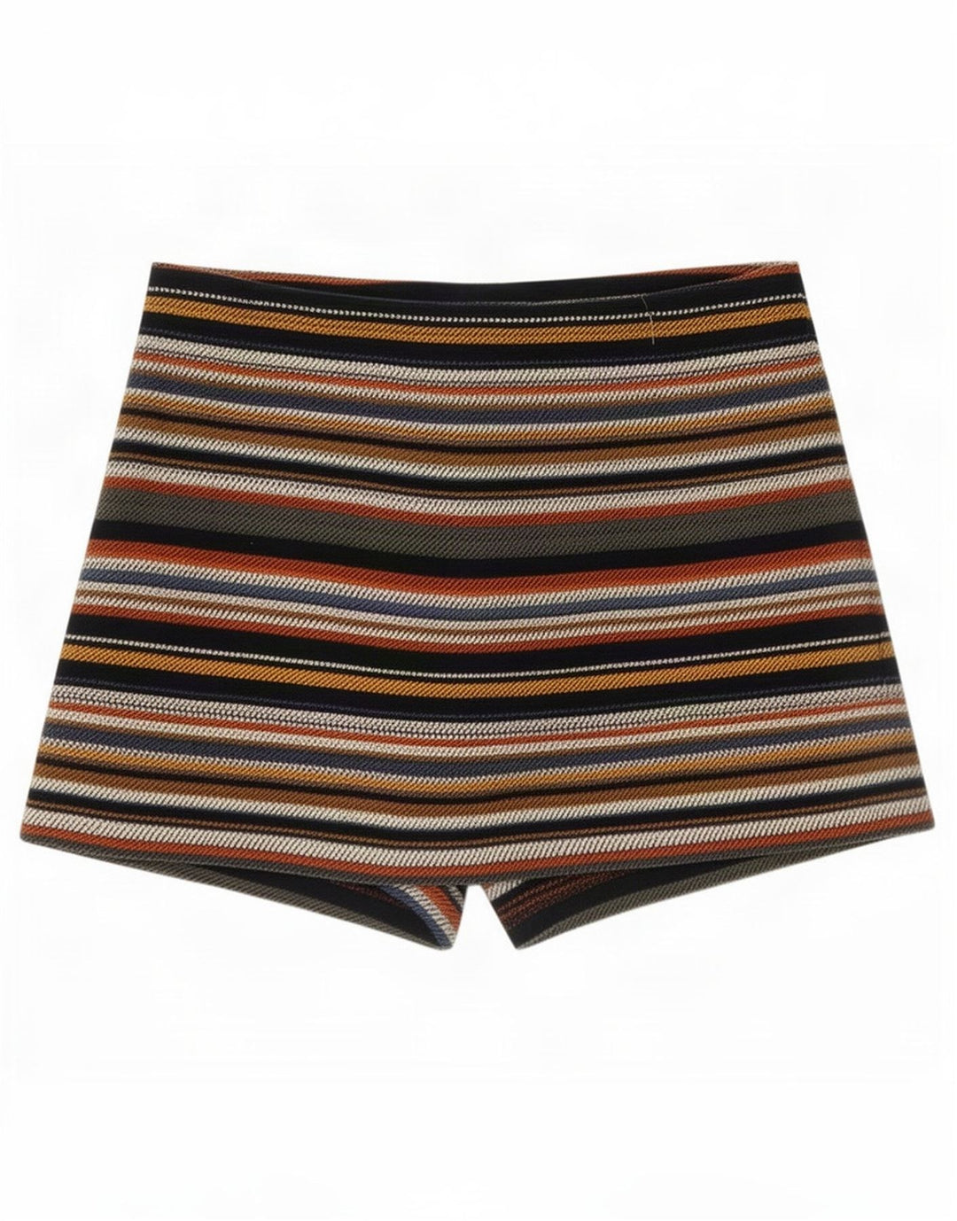 Gonna Zara Trafaluc da donna grande a righe multicolore