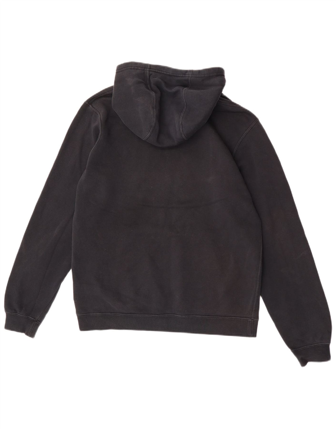 Nike Mens Graphic Hoodie Jumper Medium Black Cotton