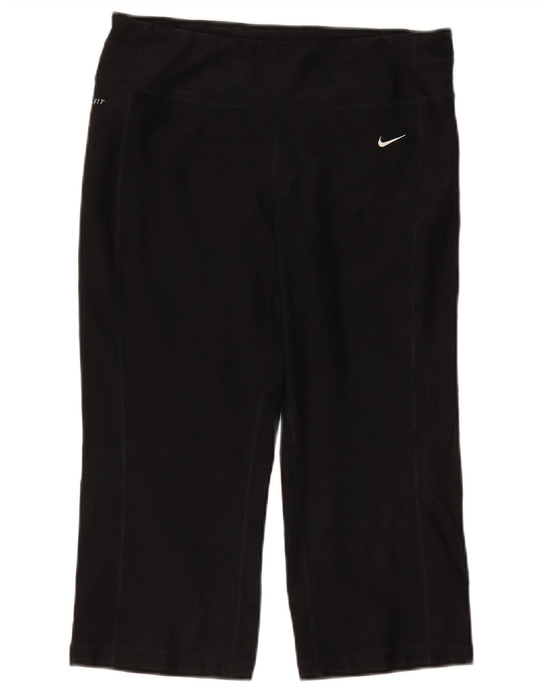 Nike Womens Capri Leggings Medium W30 L19 Black Polyester Sports