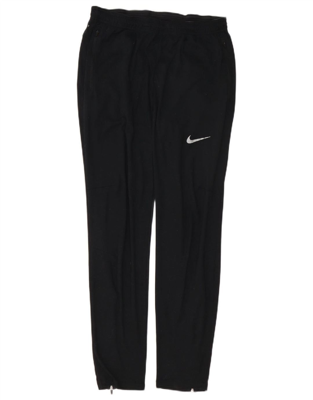 Nike Mens Dri Fit Tracksuit Trousers Large  Black Polyester