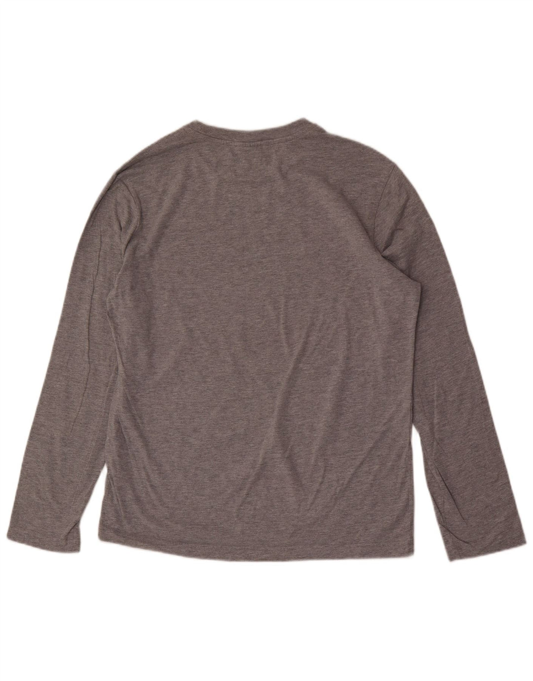 Top grafico da uomo Champion manica lunga grigio medio