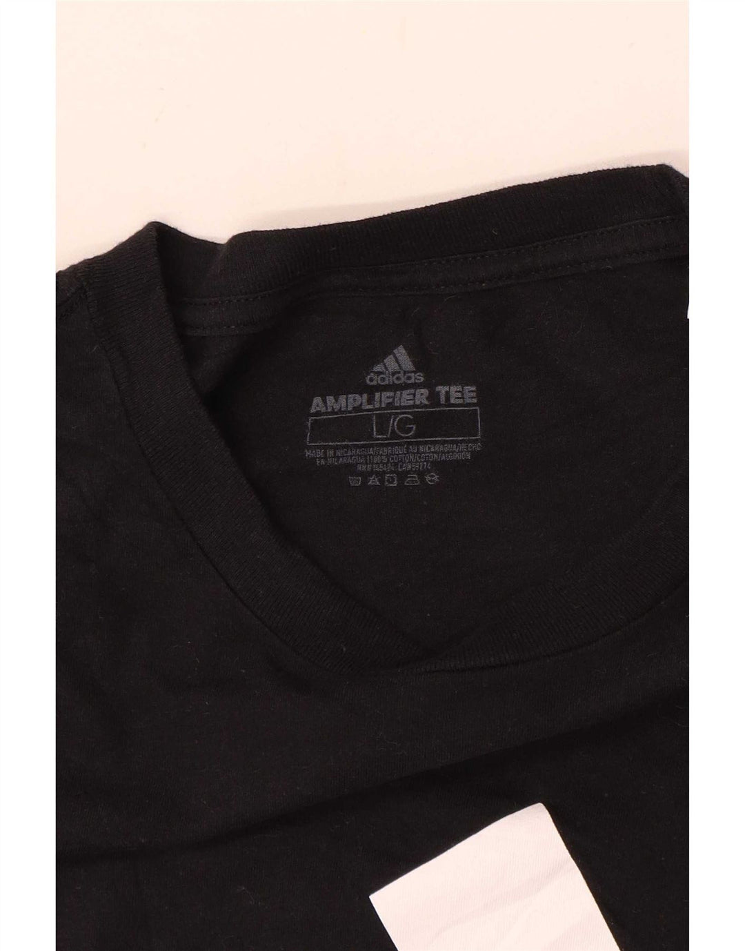 Adidas T-shirt graphique pour hommes, grand, noir