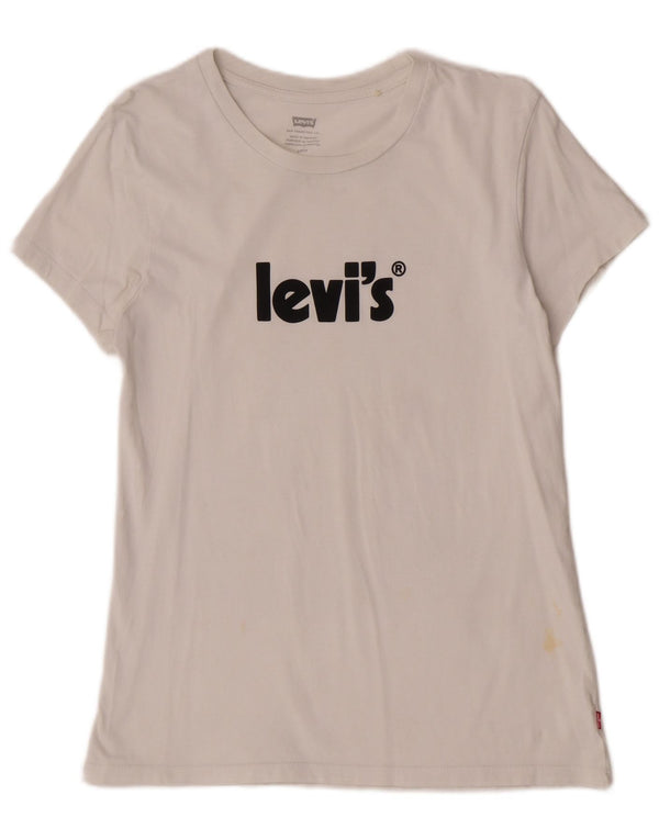 Levi's ženska majica kratkih rukava s grafičkim motivima UK 10 Small White