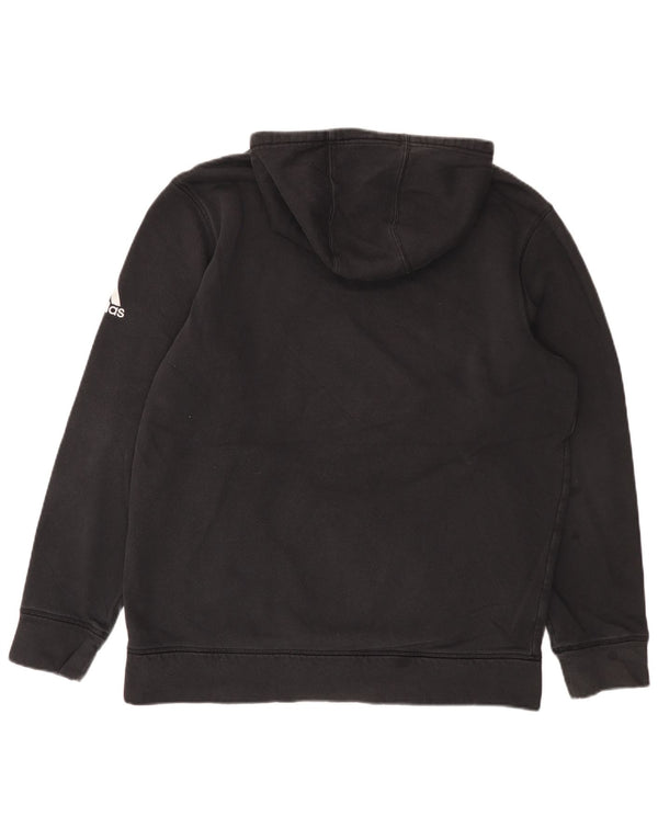 Adidas Mens Bluff City Fastpitch Graphic Hoodie Jumper μεγάλο μαύρο βαμβακερό