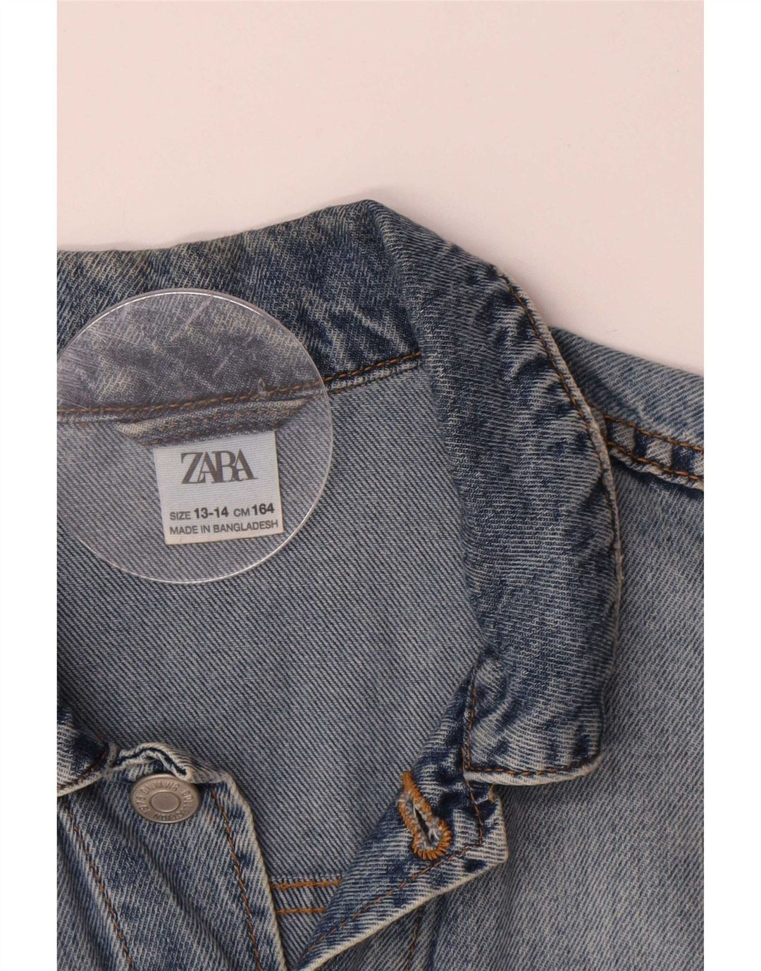 Zara Jeansjacke für Jungen, 13–14 Jahre, Blau