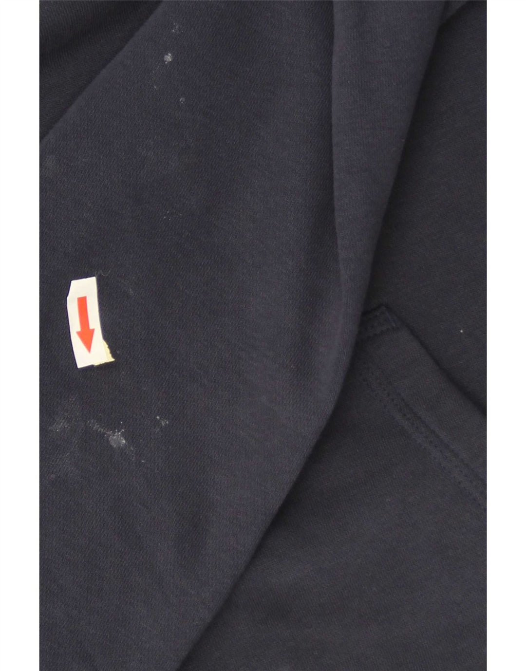 Nike Mens Hoodie Jumper Small Navy Blue Cotton