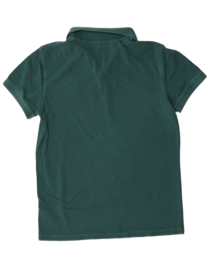 Hugo Boss Mens Polo Shirt Medium Green Cotton