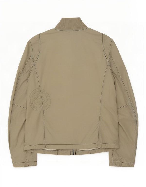 G-Star Womens Graphic Utility Jacket UK 38 Medium Beige Polyamide