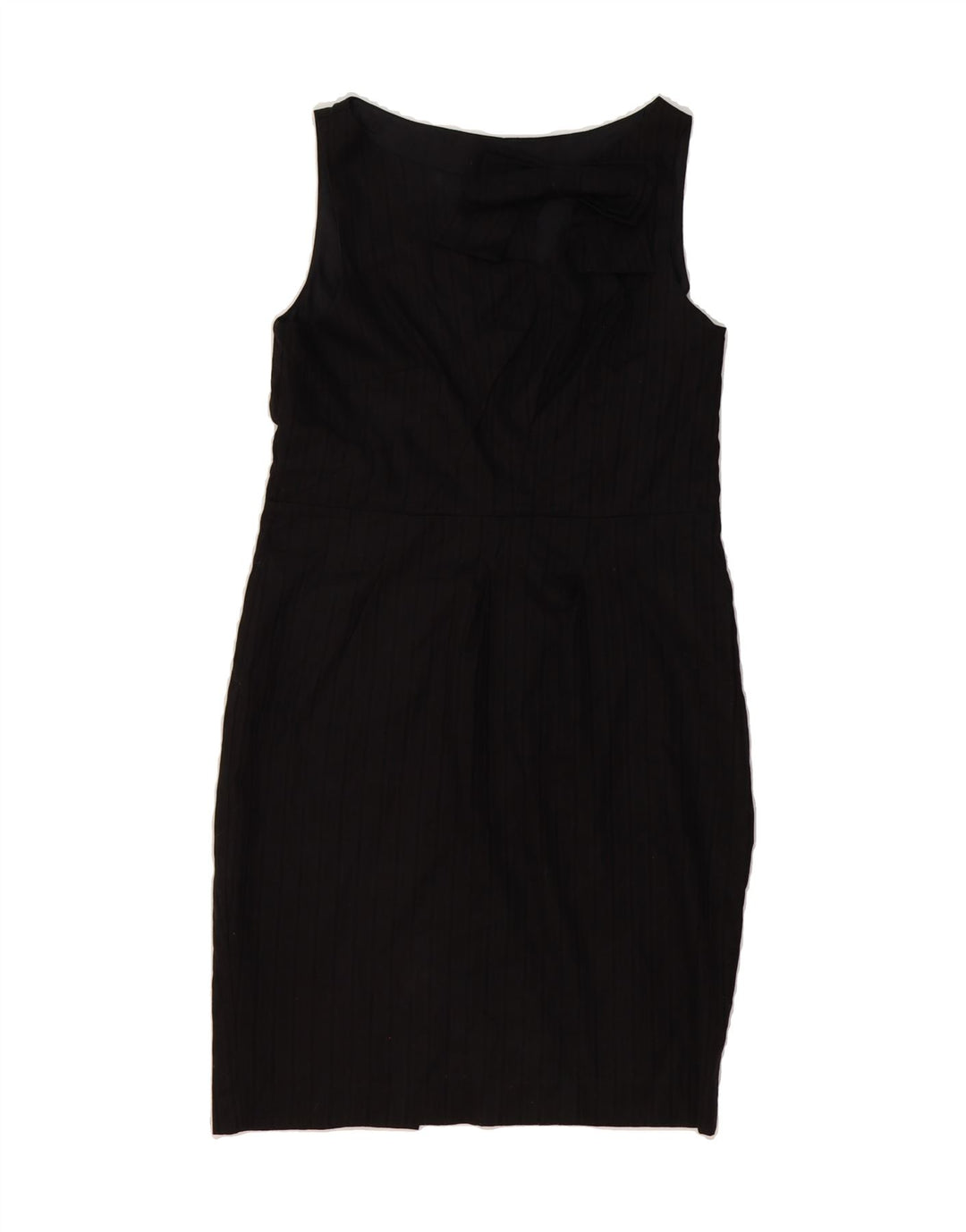 SARA BERMAN Womens Sleeveless Sheath Dress UK 12 Medium Black Cotton Vintage Sara Berman and Second-Hand Sara Berman from Messina Hembry 