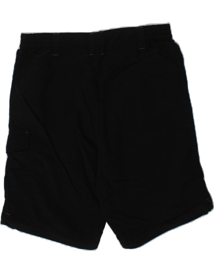 MCKINLEY Boys Chino Shorts 11-12 Years W26  Black Polyamide Vintage McKinley and Second-Hand McKinley from Messina Hembry 