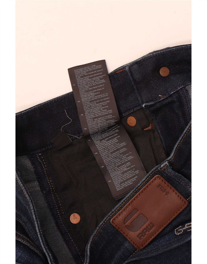 G-Star Damen Schlagjeans W28 L30 Marineblaue Baumwolle