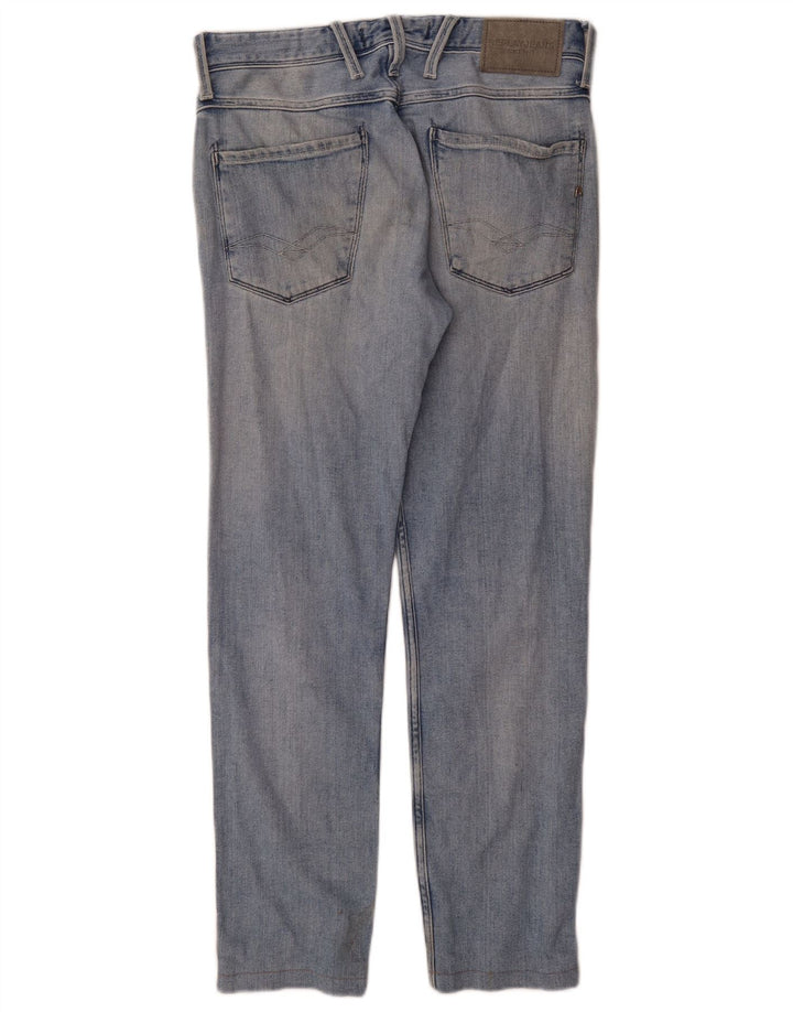 Replay Mens Anbass Slim Jeans W29 L30 Blue