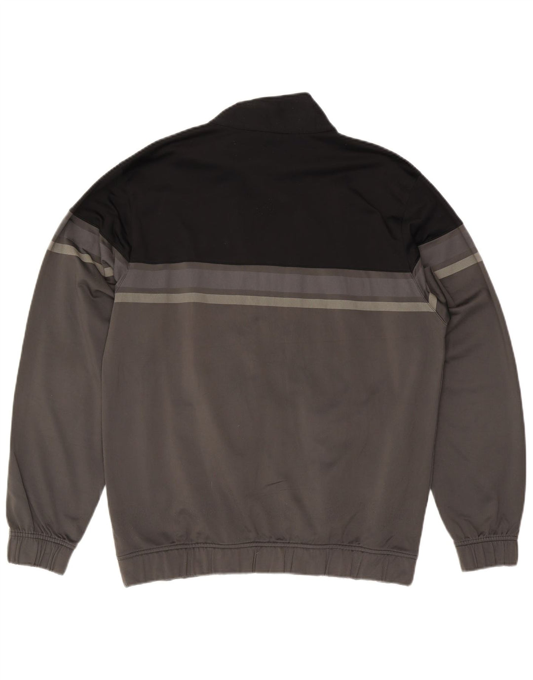 CHAMPION Mens Tracksuit Top Jacket 2XL Grey Colourblock Polyester