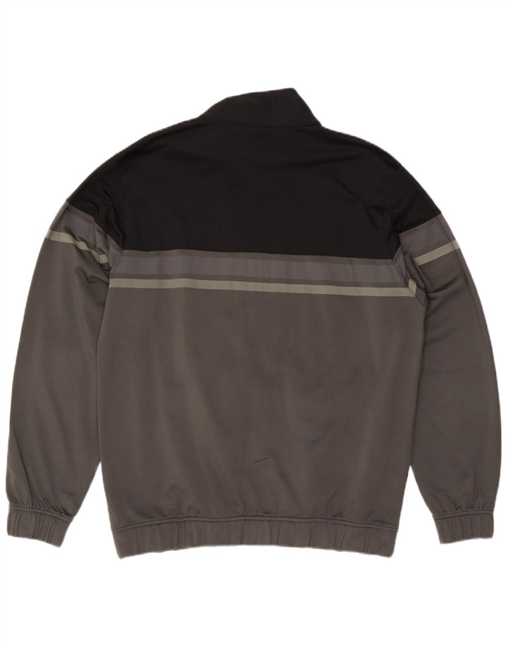 CHAMPION Mens Tracksuit Top Jacket 2XL Grey Colourblock Polyester