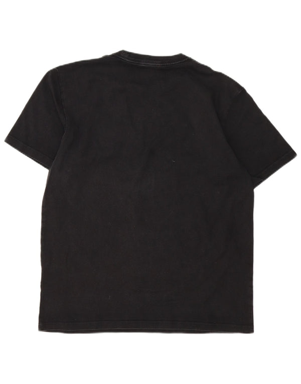 Carhartt Mens Graphic T-Shirt Top Medium Black Cotton