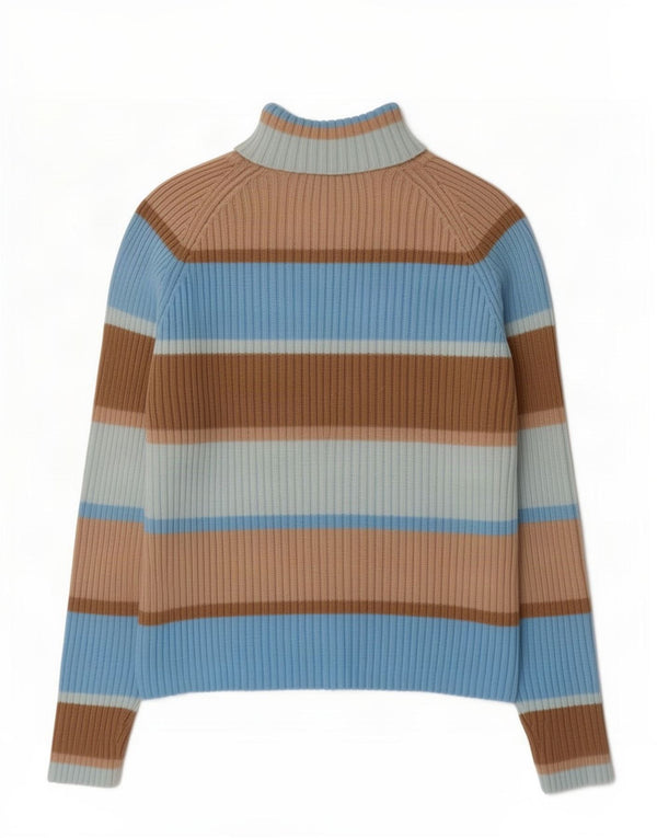 Dorothy Perkins Womens Roll Neck Jumper Sweater UK 12 Medium Multicoloured
