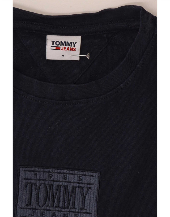 Tricou grafic pentru bărbați Tommy Hilfiger Top Mediu Bleumarin