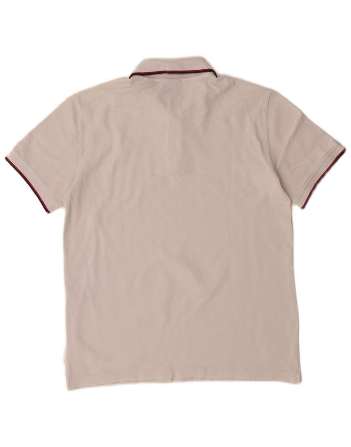 Armani Exchange Mens Polo Shirt Small White Cotton