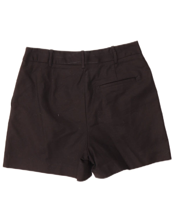 Zara Femme Short Chino Pegged Moyen W28 Coton Noir