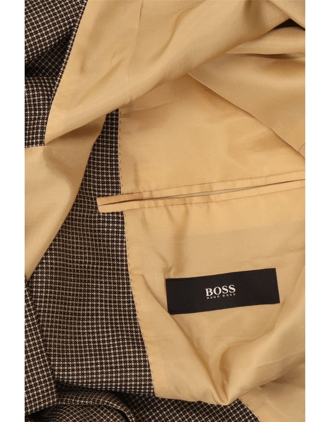 Hugo Boss Herren-Blazer mit 3 Knöpfen, UK 42, XL, grau kariert