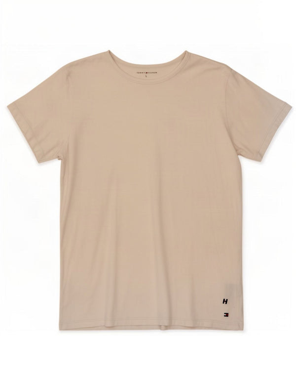 Tommy Hilfiger Womens T-Shirt Top UK 14 Large White Cotton