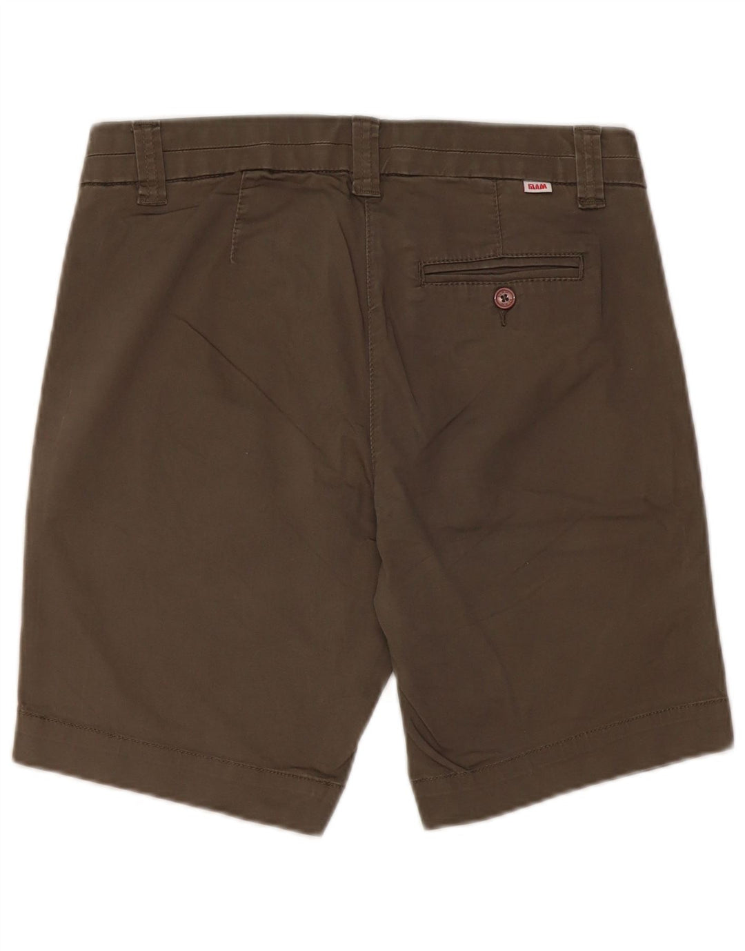 Slam Womens Chino Shorts IT 42 Medium W30  Khaki Cotton