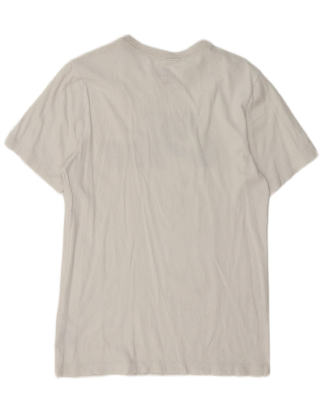 Nike grafisk T-shirt top til mænd, lille hvid bomuld