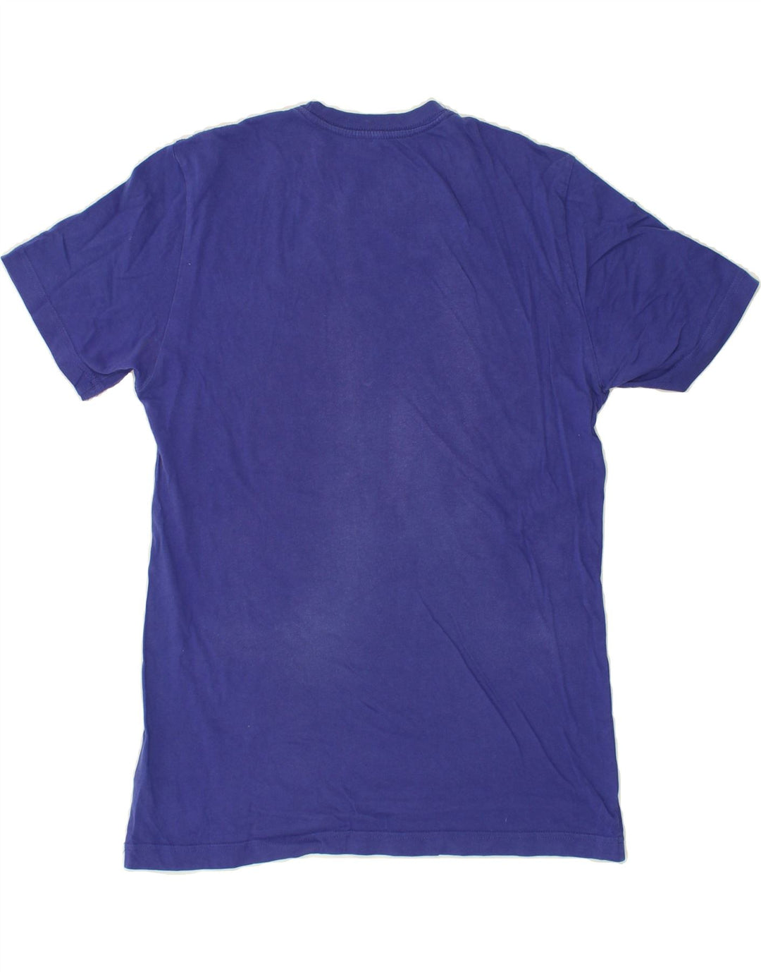 NIKE Mens Standard Fit Graphic T-Shirt Top Medium Blue Cotton Vintage Nike and Second-Hand Nike from Messina Hembry 