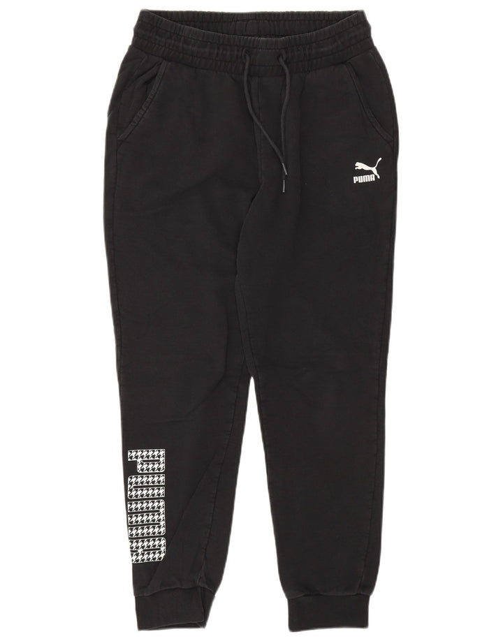 Ανδρική αθλητική φόρμα Puma Graphic Παντελόνι Joggers Μεσαίο Μαύρο