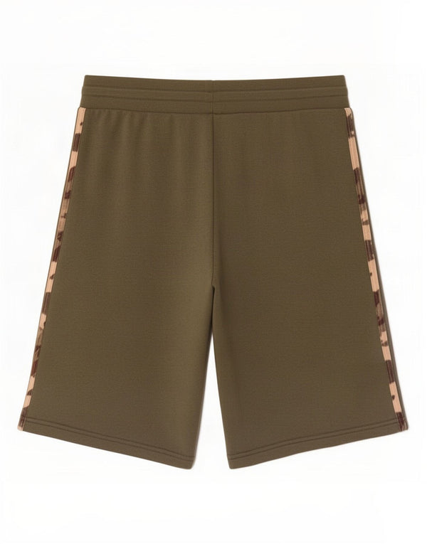 Adidas Mens Sport Shorts Small Khaki Camouflage Cotton
