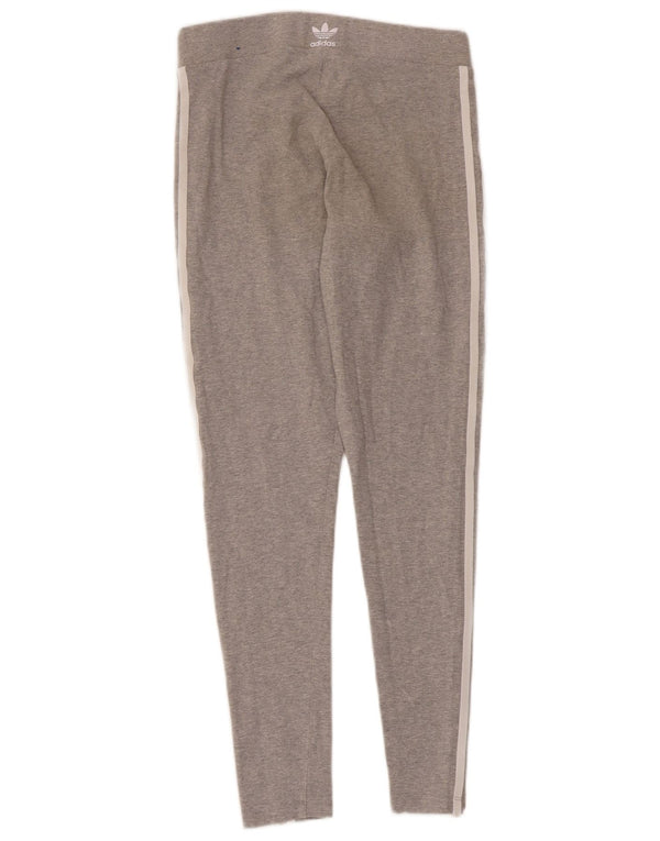 Leggings Adidas da donna UK 12/14 Cotone grigio medio