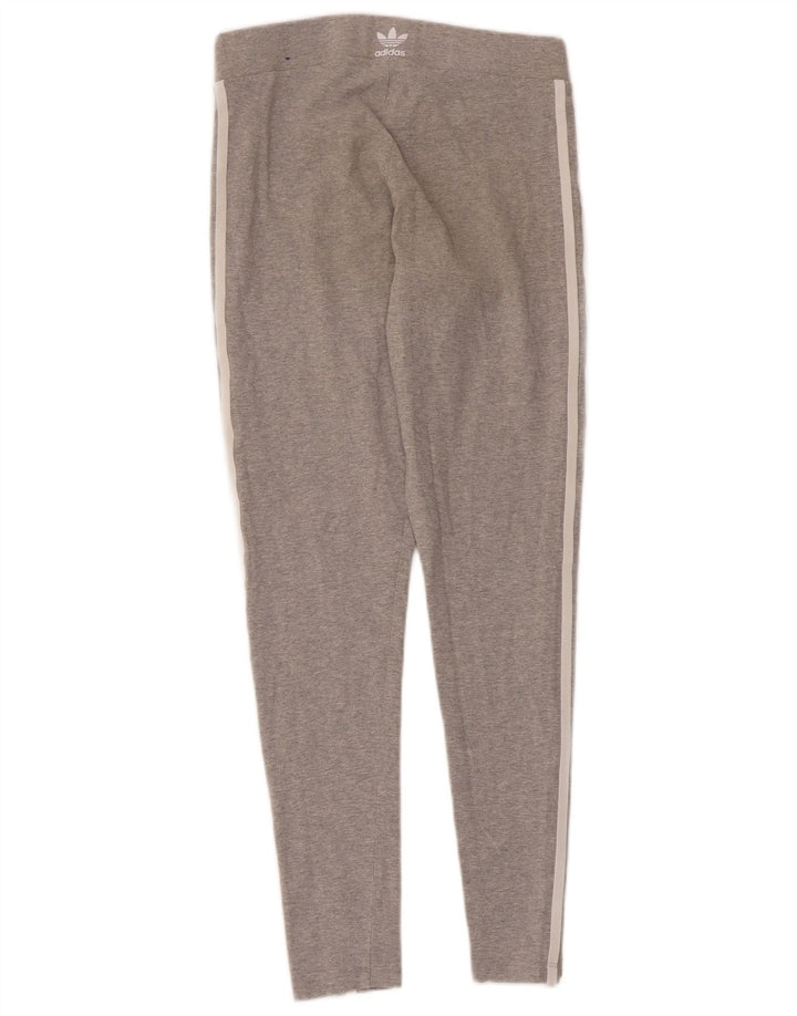 Leggings Adidas da donna UK 12/14 Cotone grigio medio