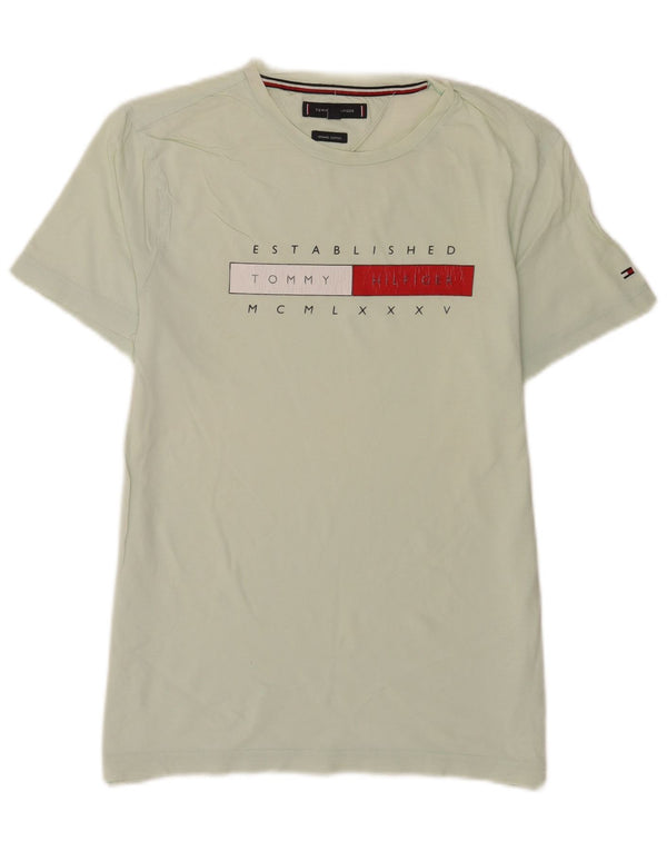 Tommy Hilfiger muška majica kratkih rukava srednje zelene boje s grafičkim motivima