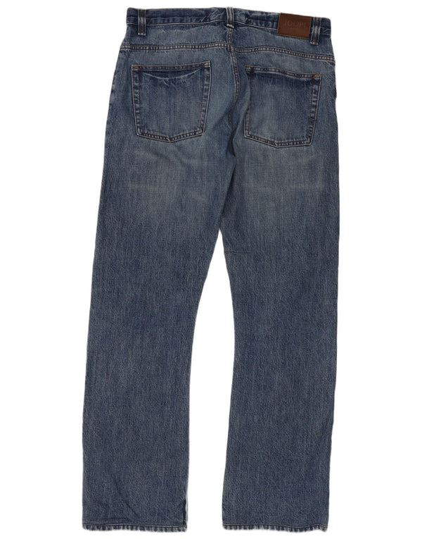 Joop Jean Bootcut Homme W33 L34 Bleu Coton