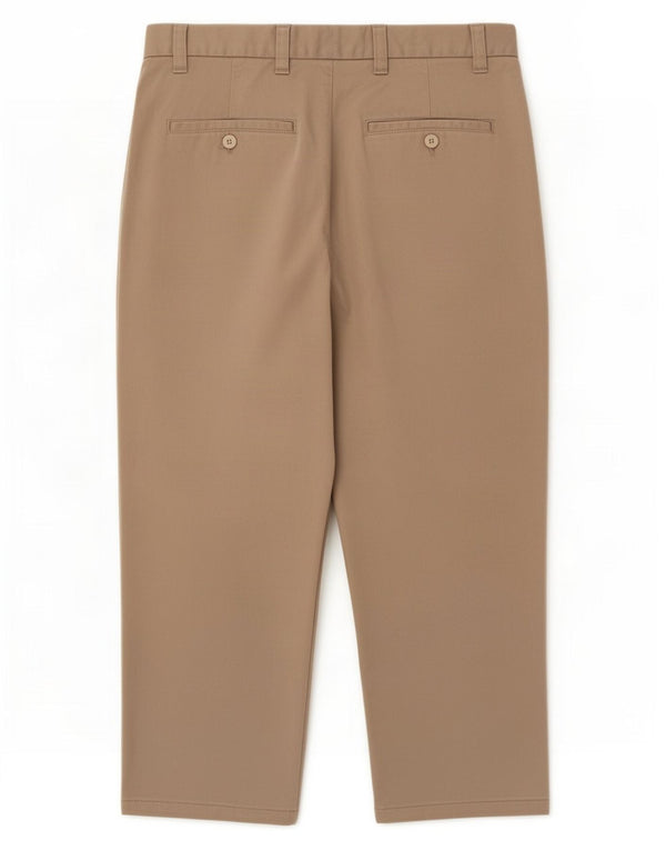 Pantaloni Capri pentru bărbați Zara EU 42 Large W32 L21 Bej Bumbac