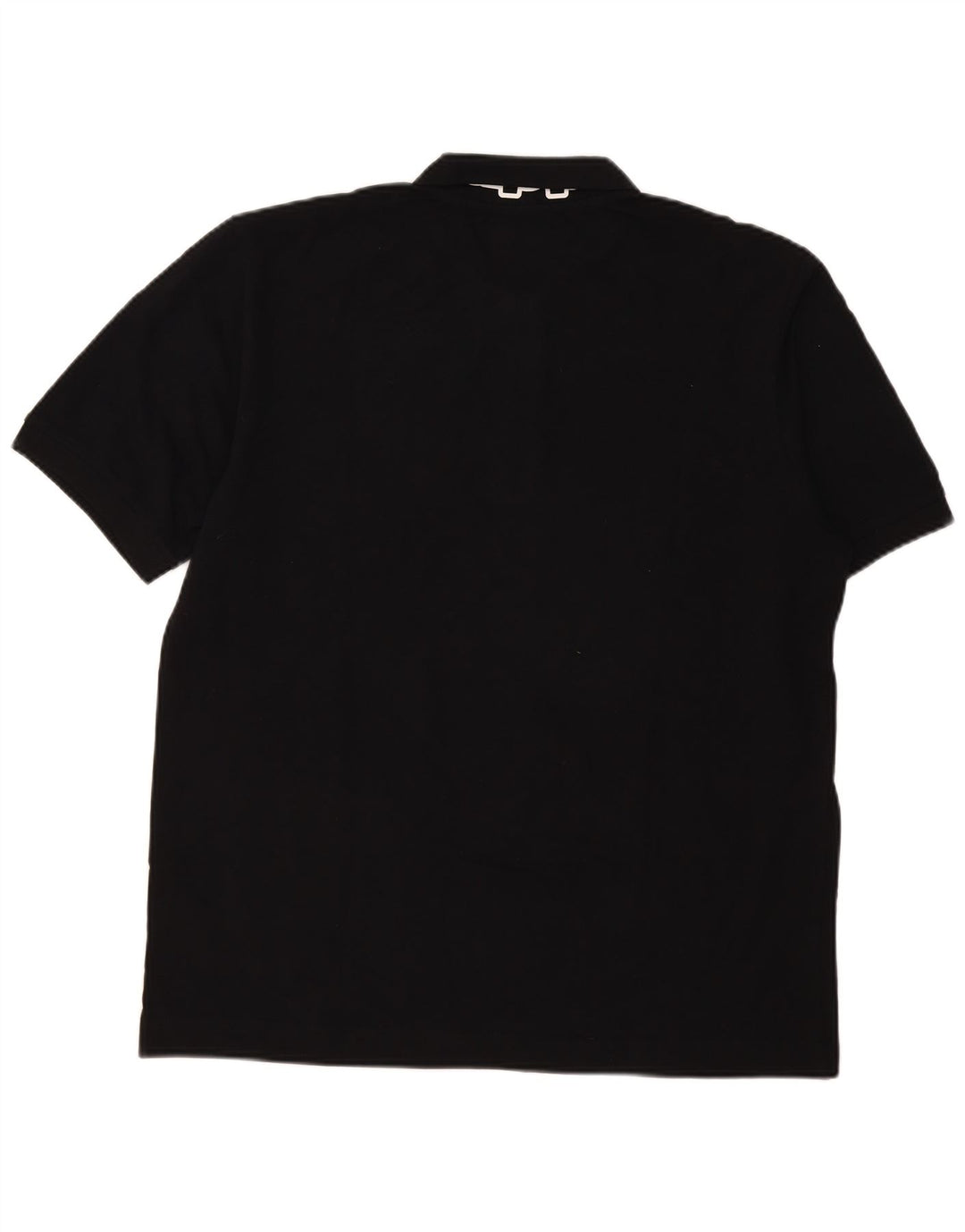 Kappa Mens Polo Shirt XL Black Cotton