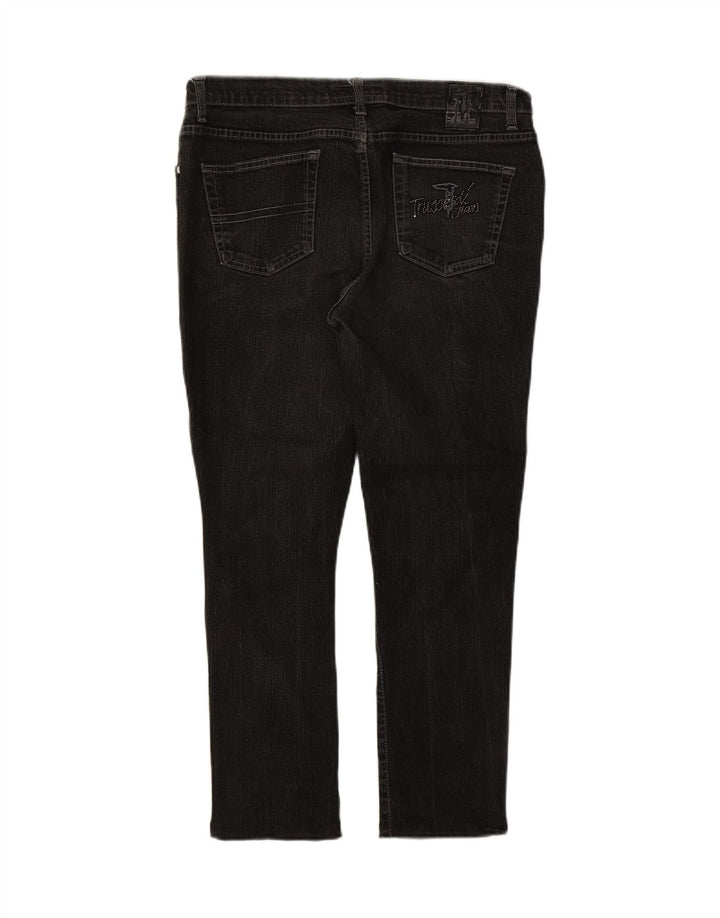 TRUSSARDI Womens Slim Jeans W36 L26 Black Cotton