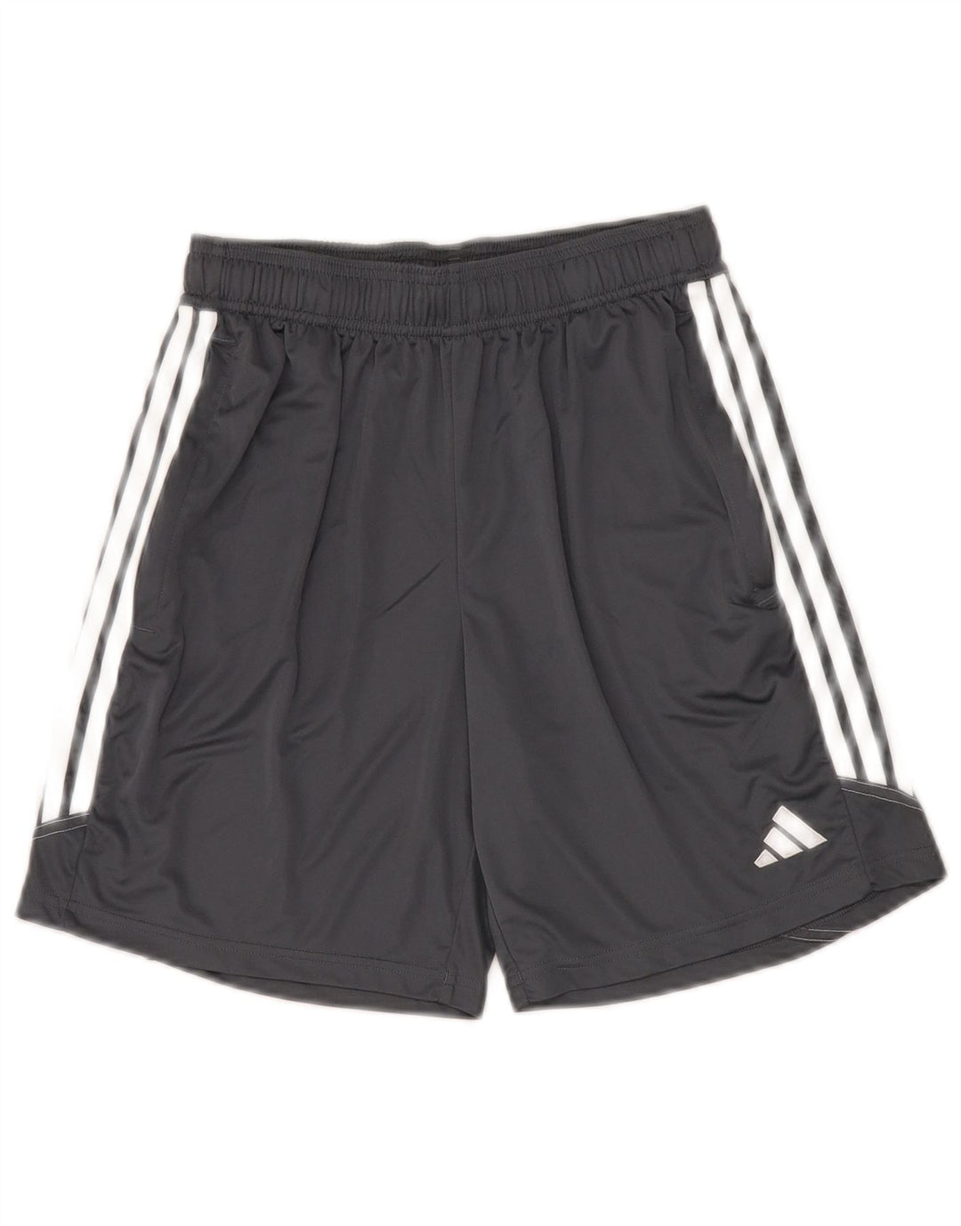 Adidas Boys Aeroready Sport Shorts 15-16 Years Grey Polyester