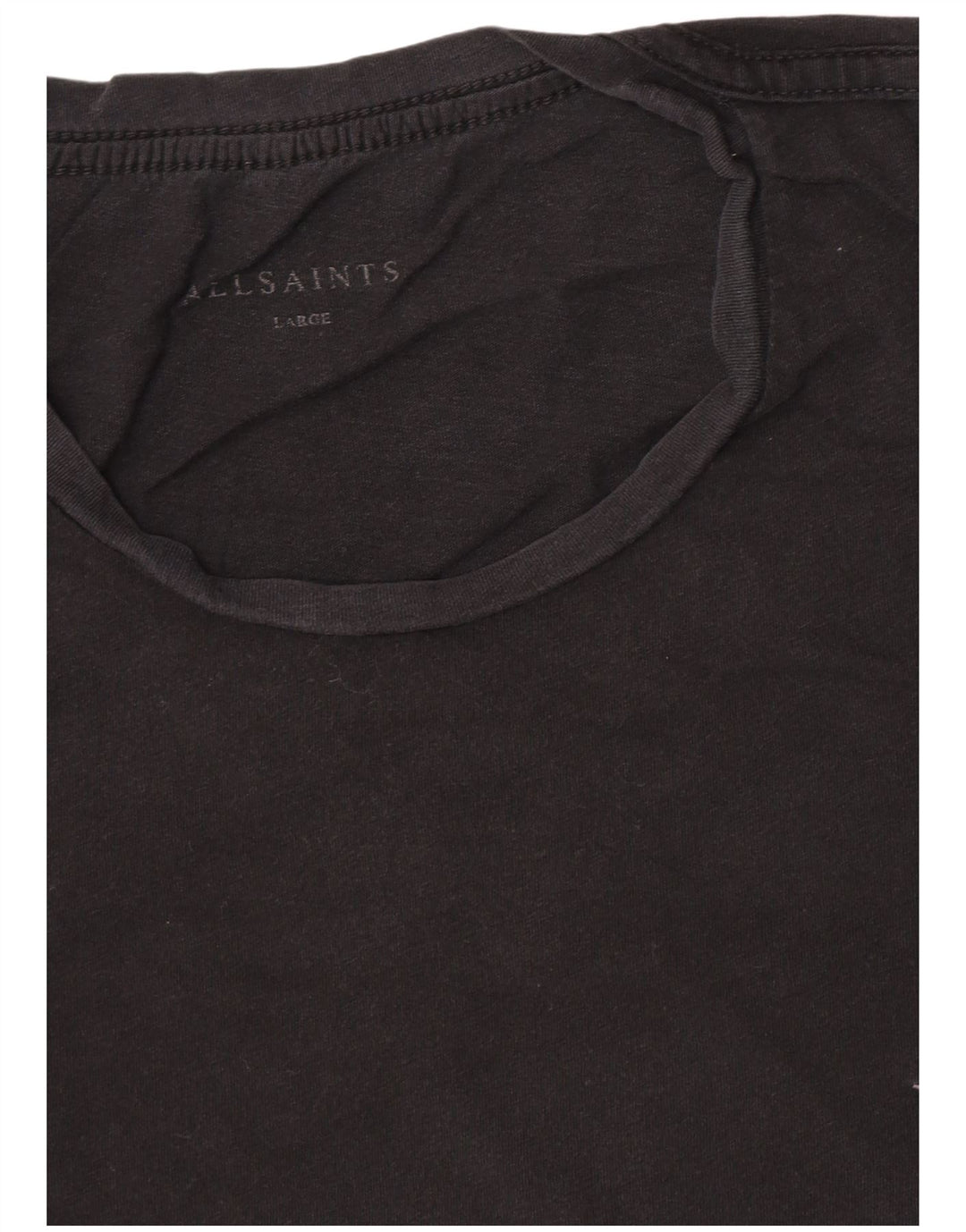 All Saints Womens T-Shirt Top UK 16 Large Black