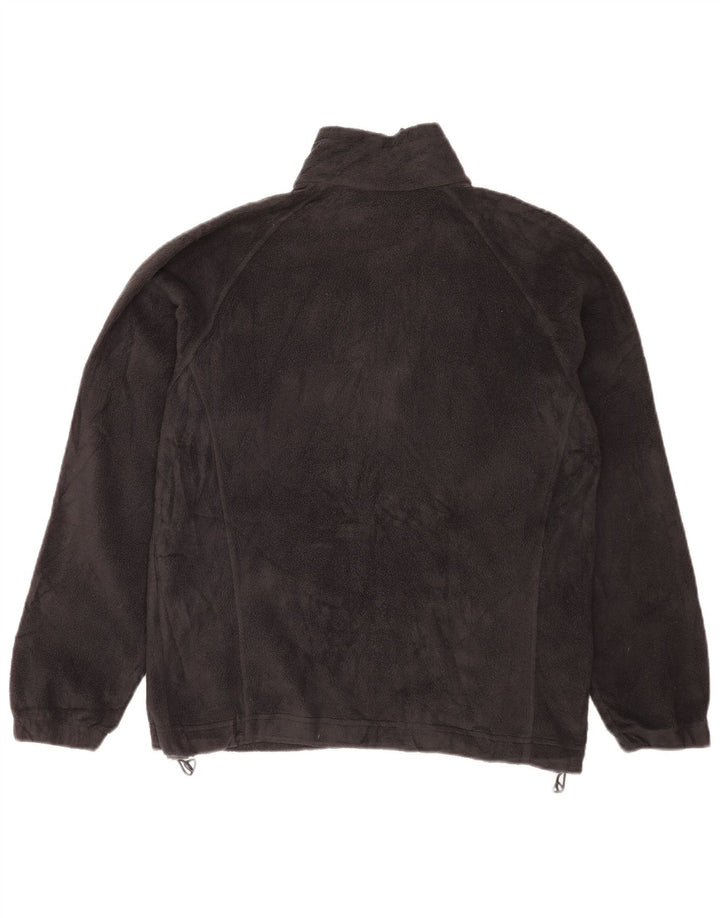 Columbia Mens Fleece Jacket UK 38 Medium Black Polyester