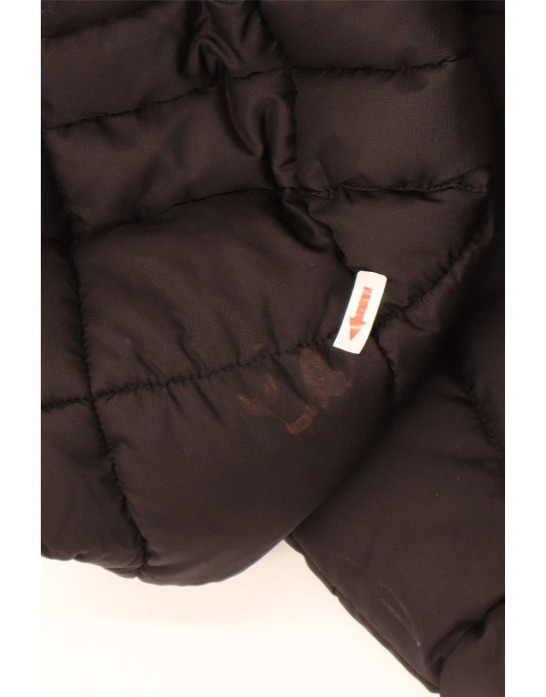 Jordan Boys Hooded Padded Jacket 13-14 Years XL Black Polyester