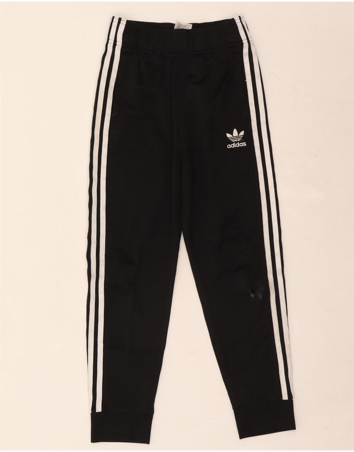 Adidas Pantalon de Survêtement Garçon Joggers 9-10 ans Noir Polyester