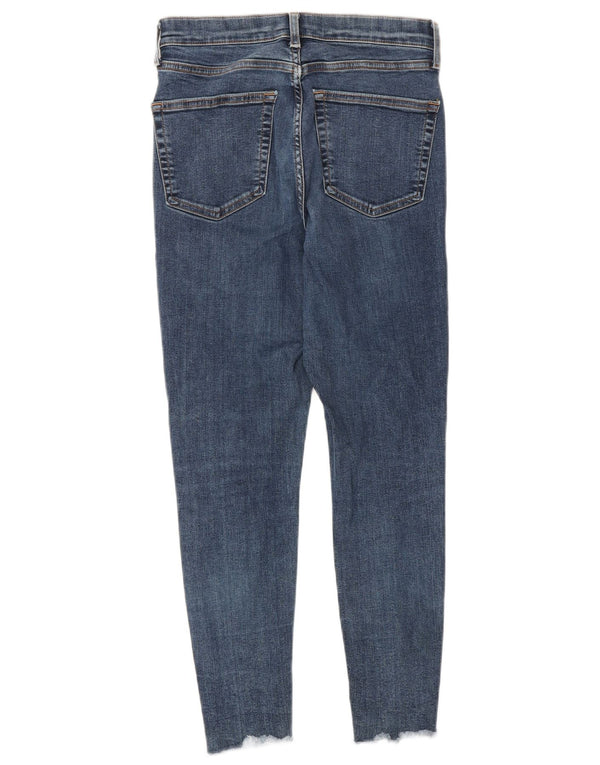 Jeans skinny corti da donna Topshop W28 L25 cotone blu