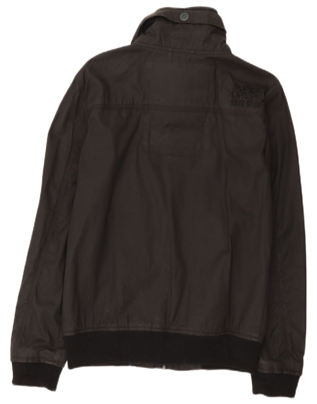 Ανδρικό μπουφάν Superdry UK 38 Medium Black Cotton