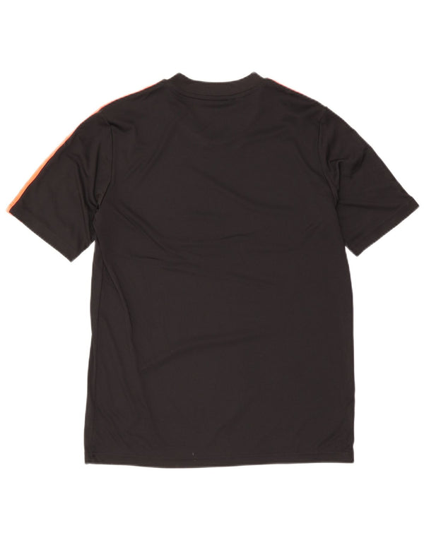 Maglietta Adidas Aeroready da ragazzo, 15-16 anni, in poliestere color block nero