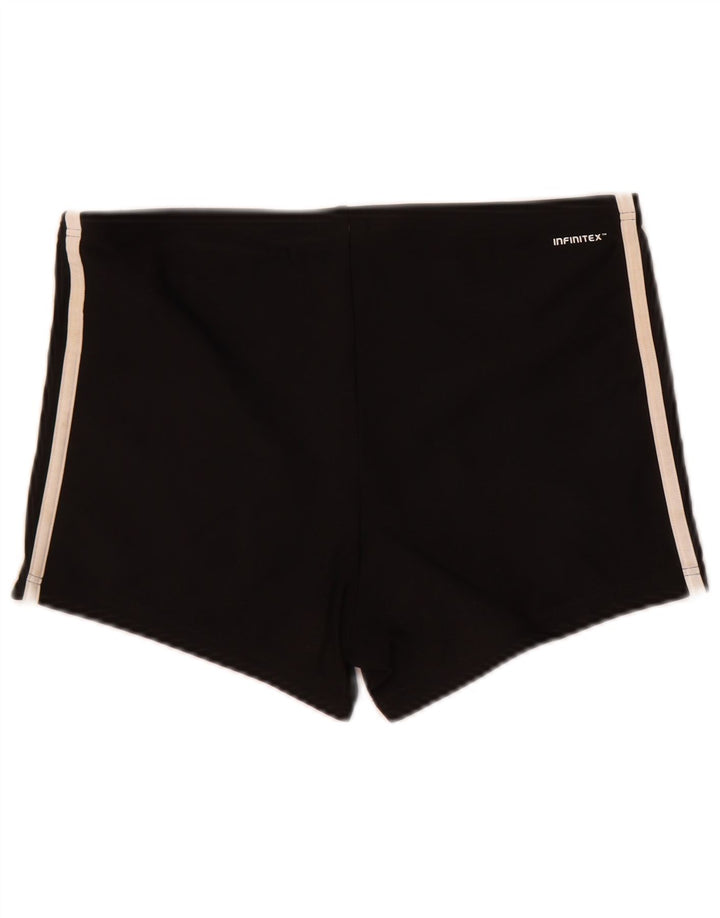 Adidas Hombre Bañador Corto Mediano Nylon Negro