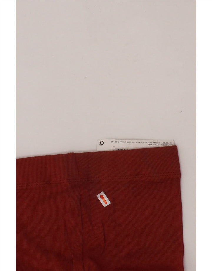 Leggings para meninas MARKS & SPENCER 8-9 anos algodão Borgonha