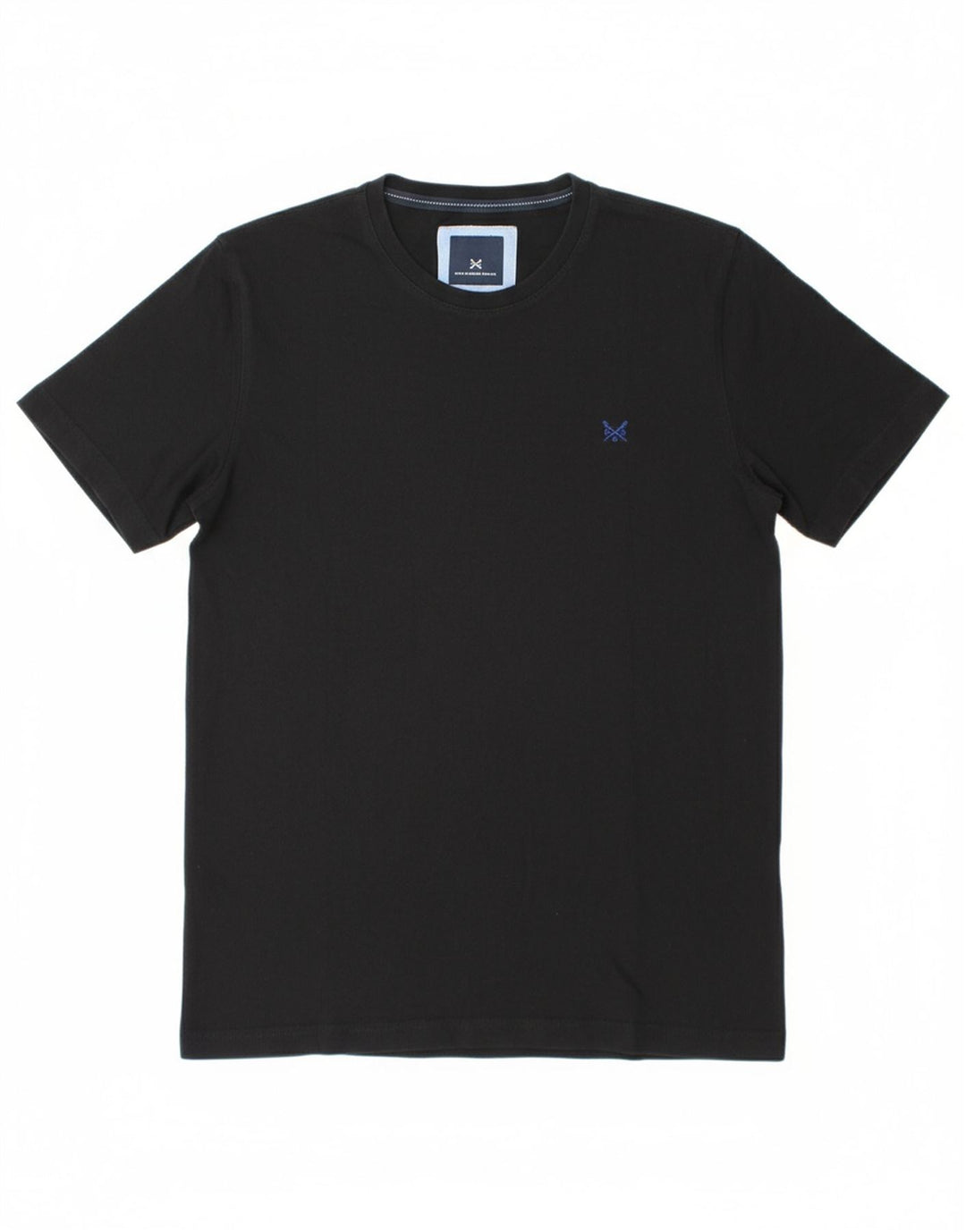 CREW CLOTHING Mens T-Shirt Top Medium Black
